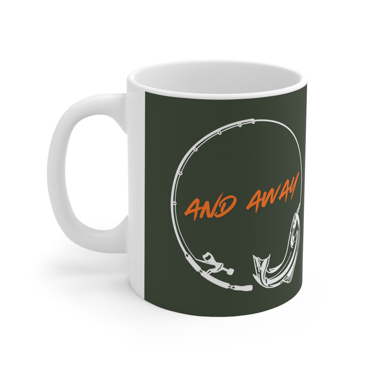 And Away! Mug - Gone Fishing Merch
