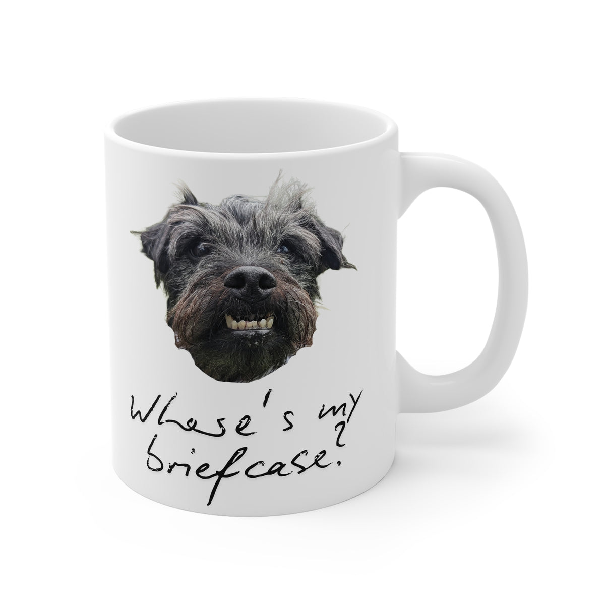 Ted The Dog Mug - Where’s My Briefcase? - Gone Fishing