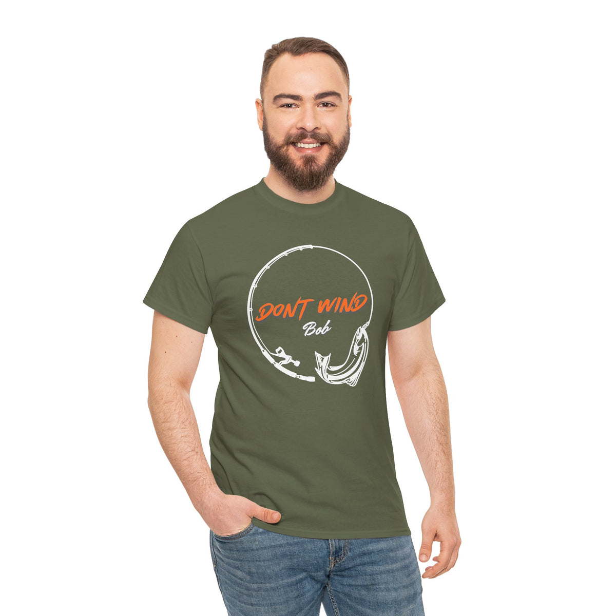 Don’t Wind Bob! Funny Mortimer & Whitehouse Gone Fishing Tee