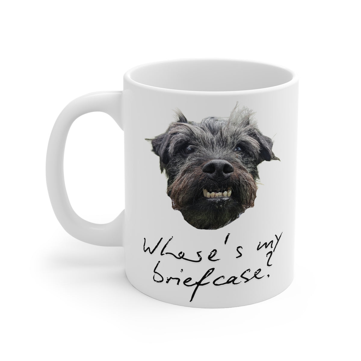 Ted The Dog Mug - Where’s My Briefcase? - Gone Fishing