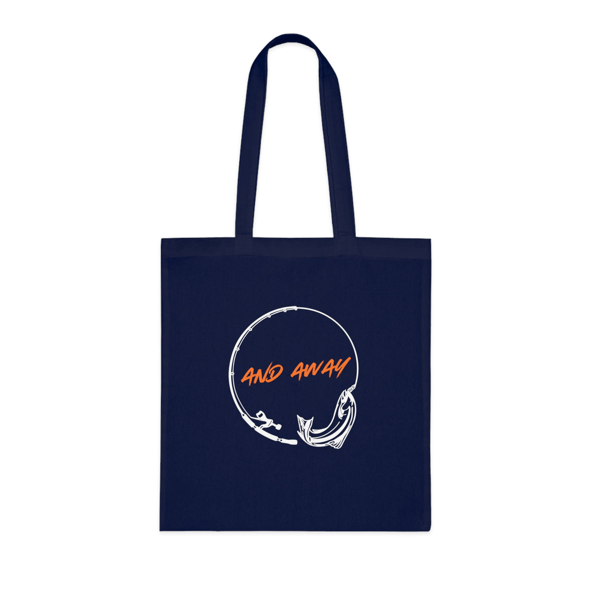 And Away! Cotton Tote Bag - BBC Gone Fishing Gift