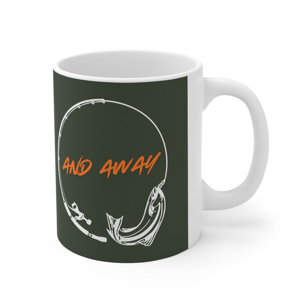 And Away! Mug - Gone Fishing Merch
