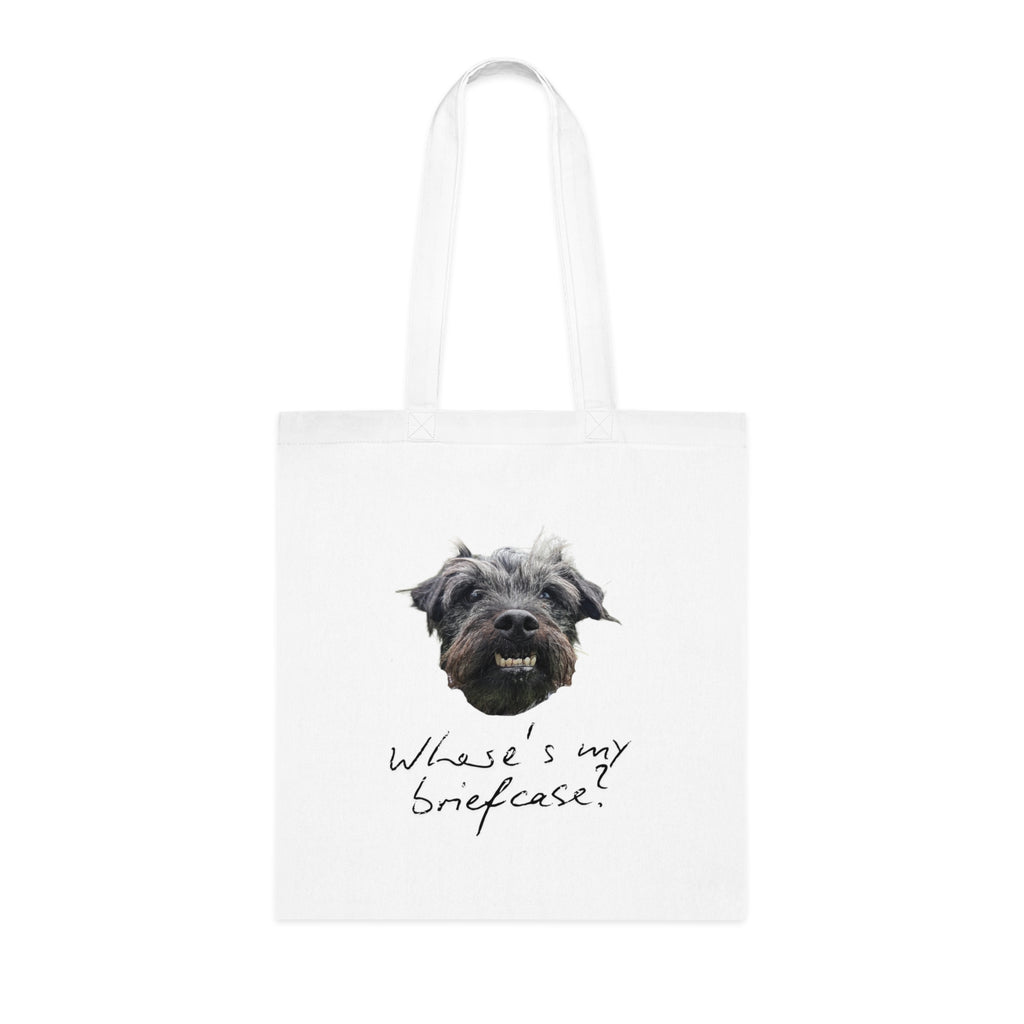Ted The Dog Where’s My Briefcase? - Gone Fishing Tote Bag