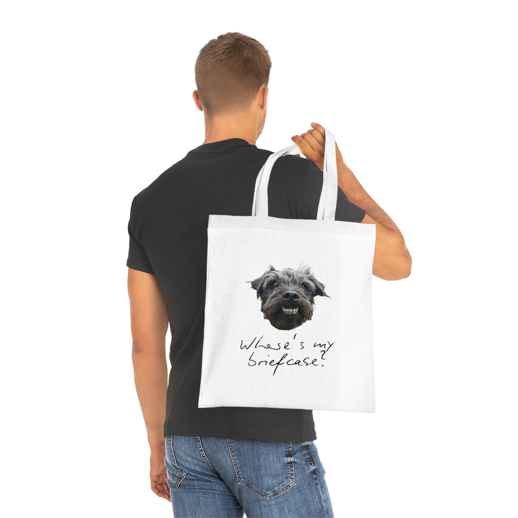 Ted The Dog Where’s My Briefcase? - Gone Fishing Tote Bag