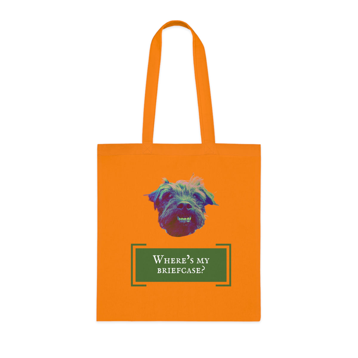 Ted The Dog Where’s My Briefcase? - Gone Fishing Tote Bag