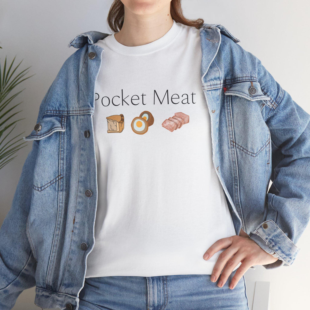 Pocket Meat Tee - Gone Fishing Merch