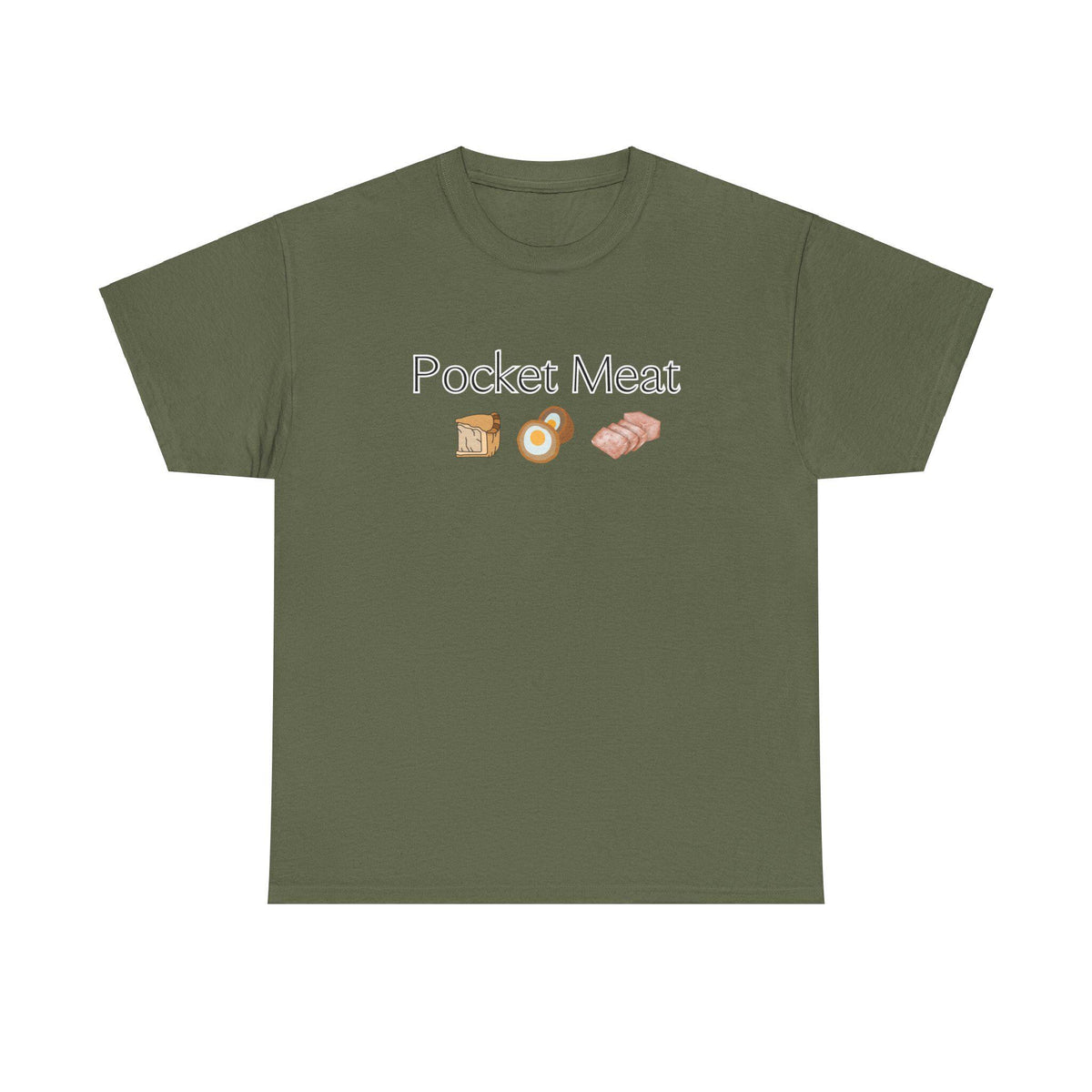 Pocket Meat Tee - Gone Fishing Merch