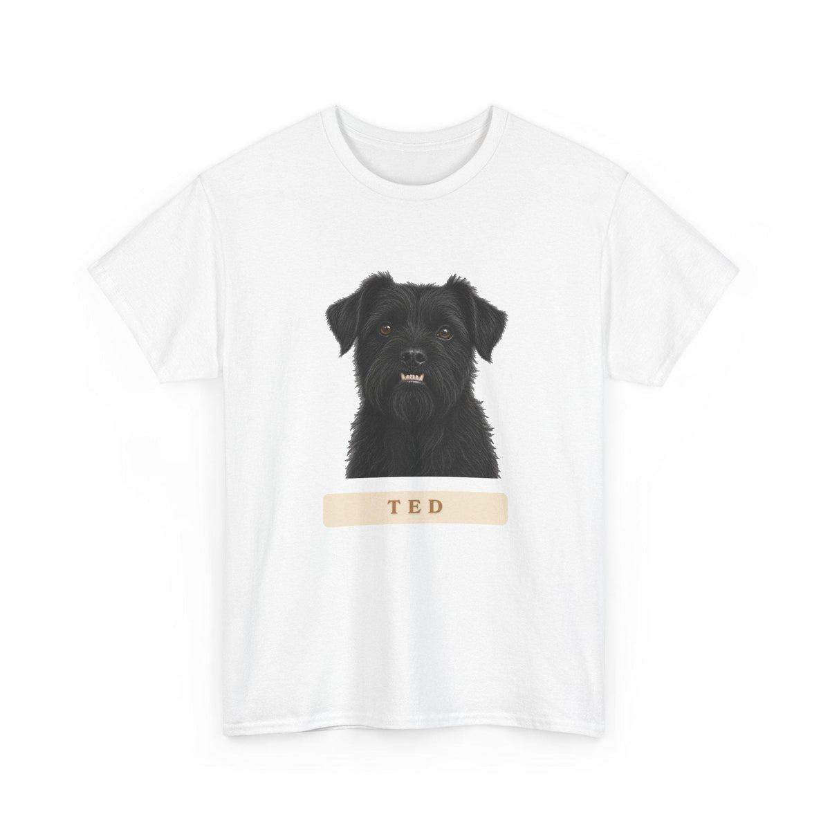 Ted the dog Tee - Gone Fishing Merch