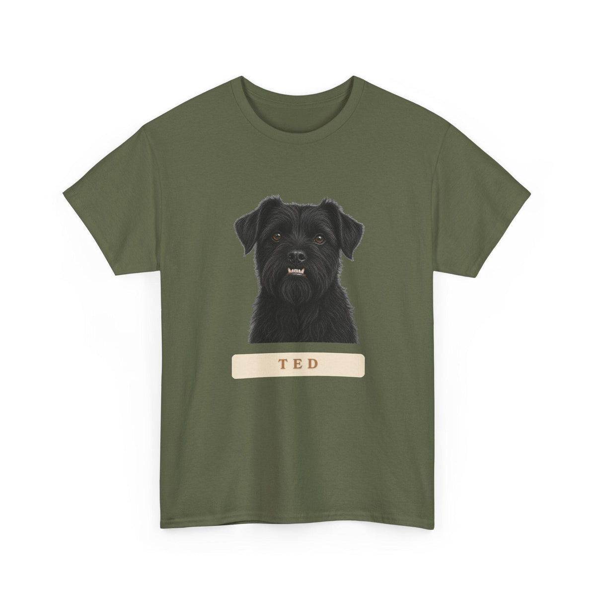 Ted the dog Tee - Gone Fishing Merch