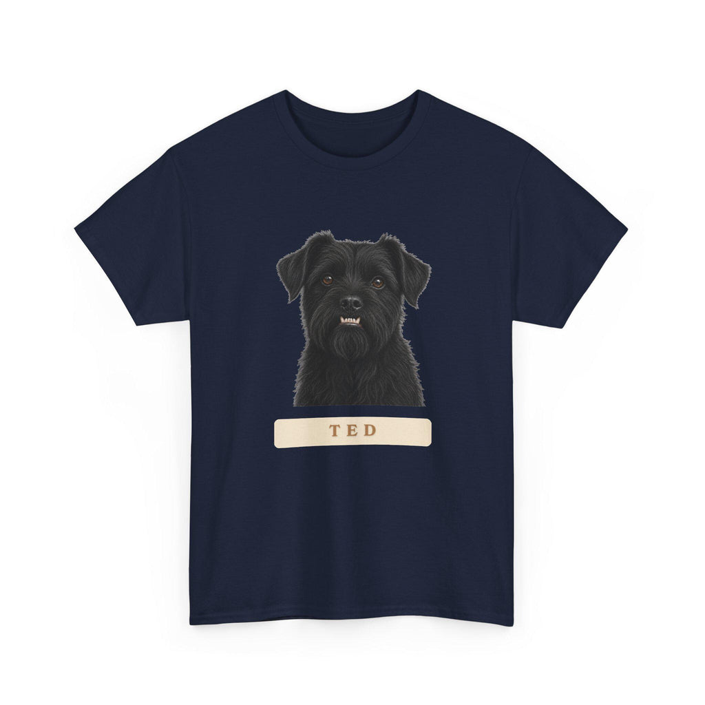 Ted the dog Tee - Gone Fishing Merch