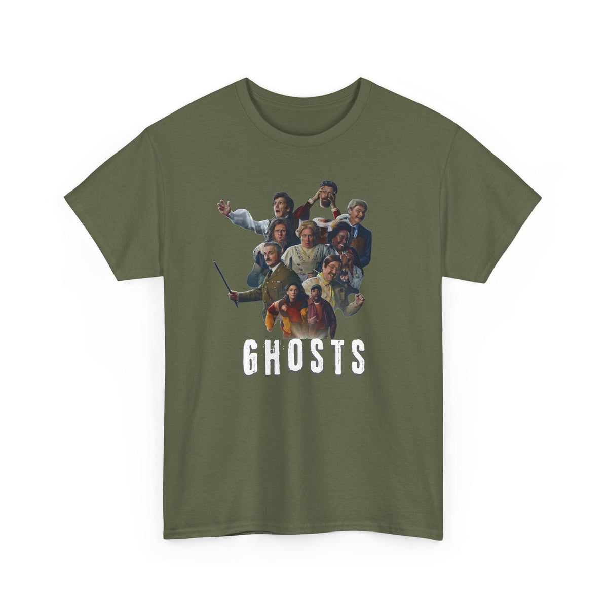 Ghosts UK Fan Tee - The Possession of Button House